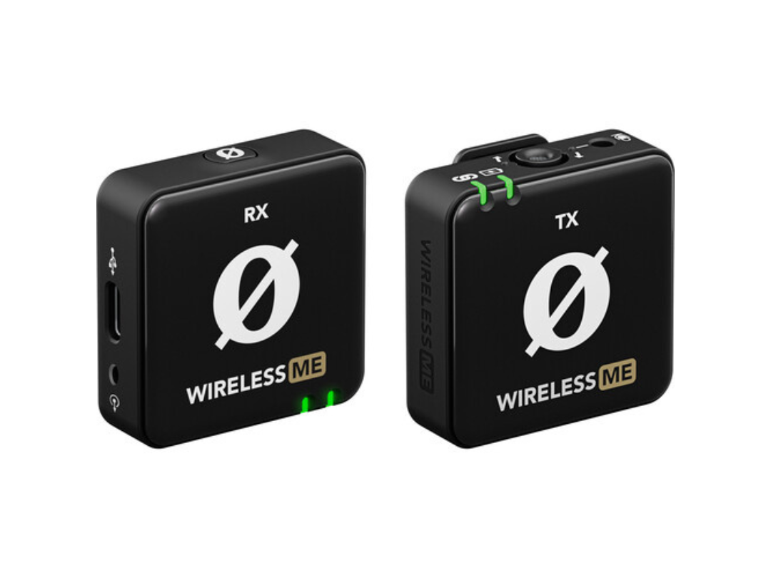 نظام الميكروفون اللاسلكي الرقمي المدمج RODE Wireless ME (أسود) نظام الميكروفون اللاسلكي الرقمي المدمج RODE Wireless ME (أسود)